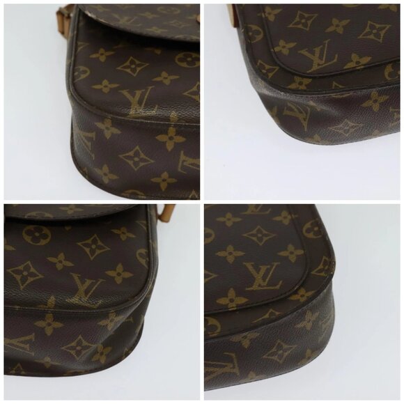 LOUIS VUITTON Monogram Saint Cloud GM Shoulder Bag M51242 LV Auth BA4995 - Picture 14 of 16